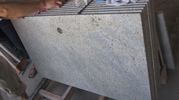 Indian Kashmir White Granite Countertops