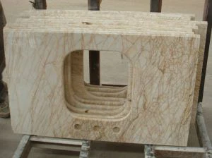 Grčka Mramor, Golden Spider, Custom Marble Vanity Tops