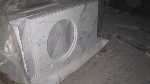 Guangxi Bijeli Kineski mramorni Vanity Top