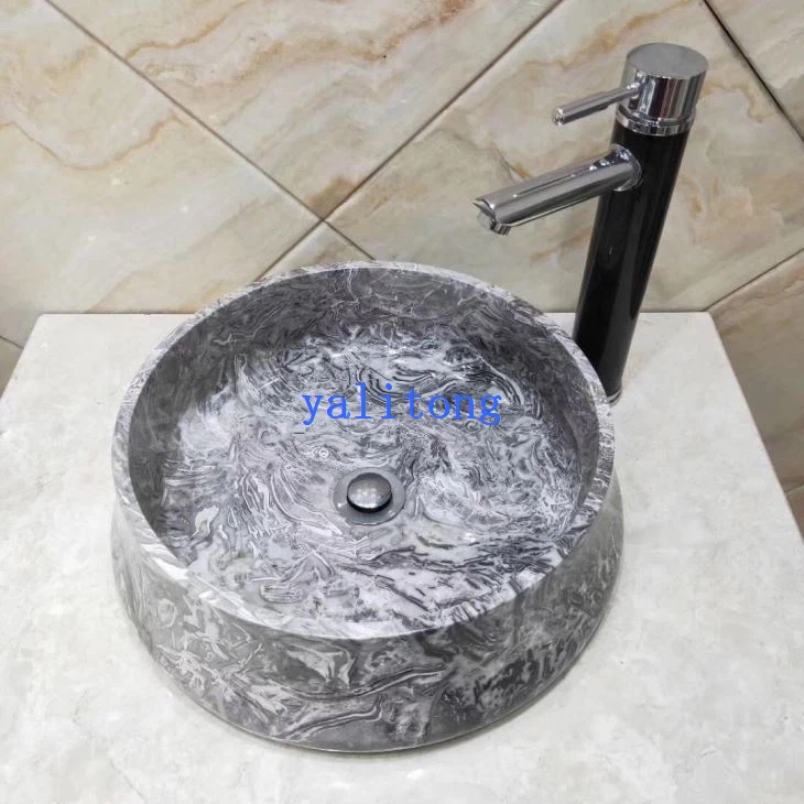 Overlord Flower Marble Sink Drain