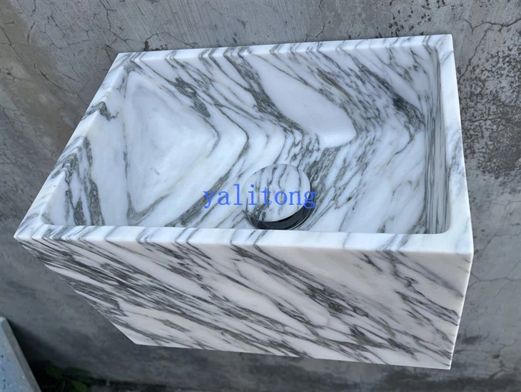 Arabescato mramorni zidni umivaonik 300 mm